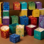 Eco-friendly custom candle boxes with window