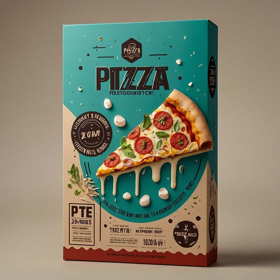 Custom pizza boxes with eco-friendly materials and unique designs by Hexa Custom Boxes