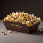 Custom popcorn boxes with vibrant designs for events