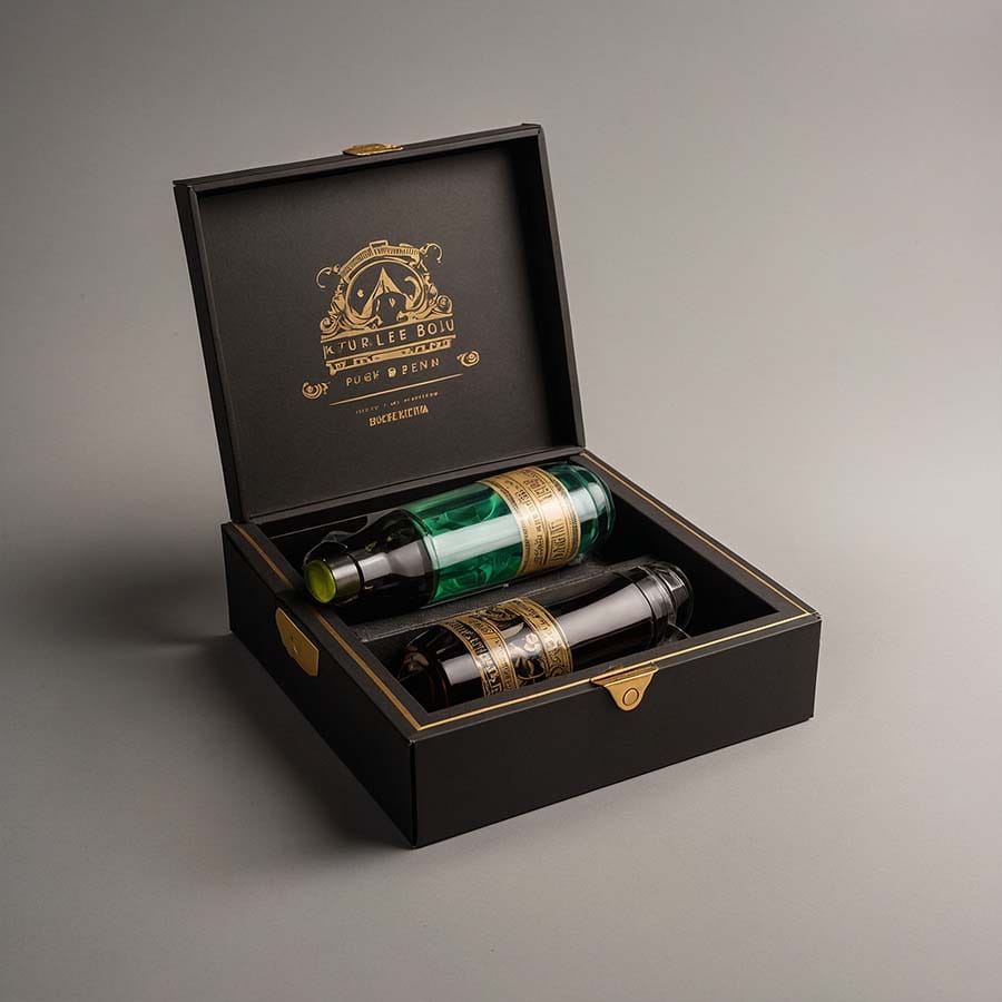 Personalized vape box with foil stamping and embossing