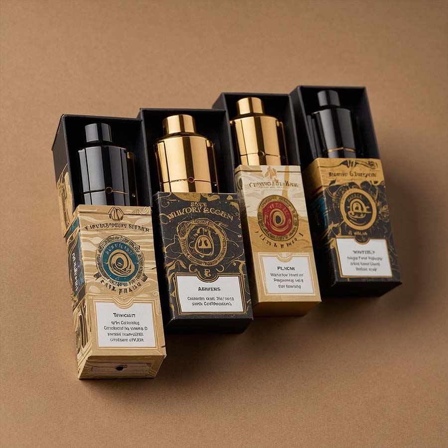 Custom vape cart packaging with sleek branding