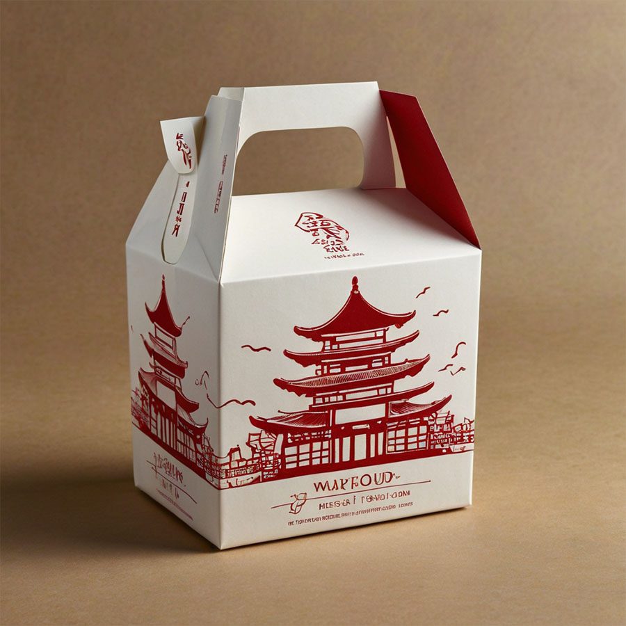 Eco-friendly Chinese takeout boxes for restaurants