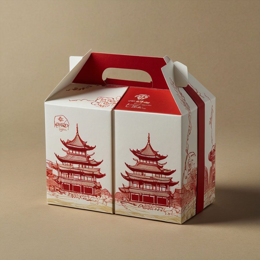 Sturdy Chinese take out packaging for hot food