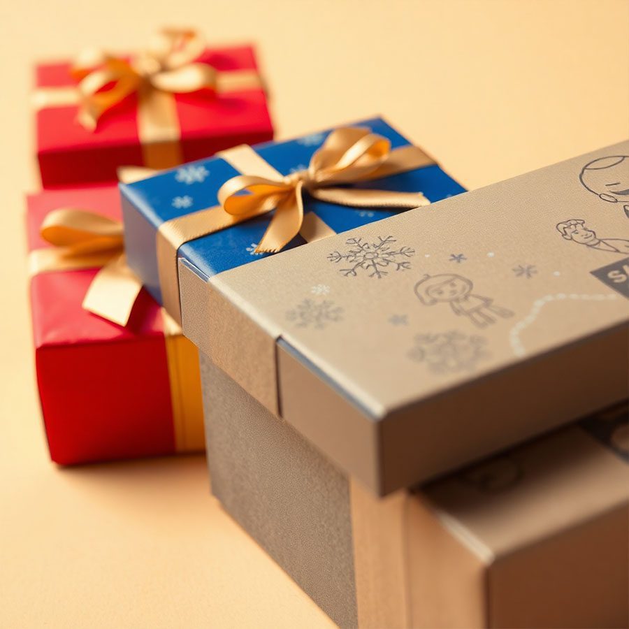Sturdy Christmas storage boxes with lids