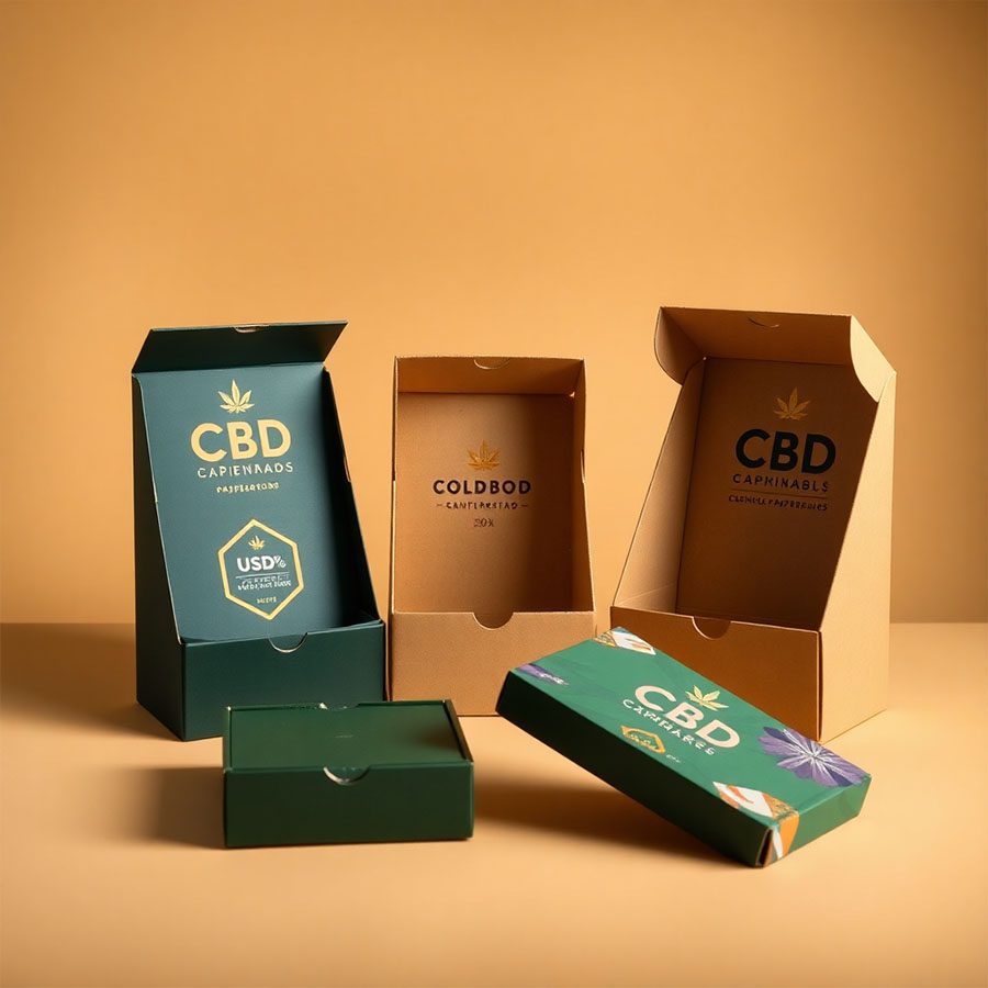 Stylish & durable CBD counter display boxes