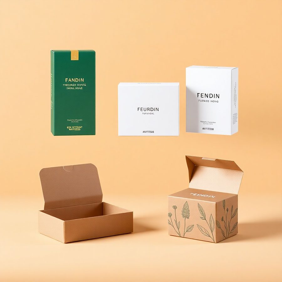 Custom printed CBD tincture boxes with branding