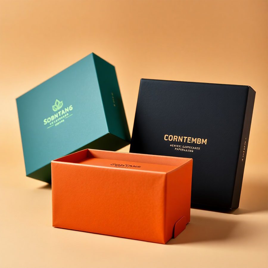 Kraft-style custom hemp boxes for organic products