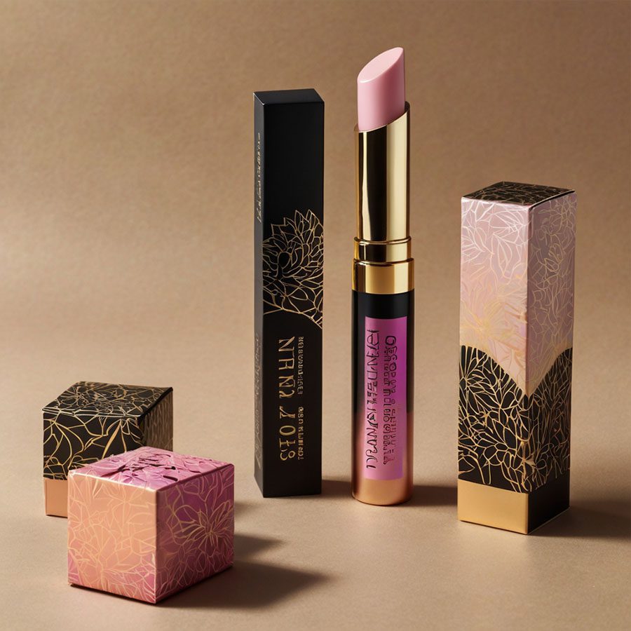 Eco-friendly kraft lip gloss boxes for organic brands