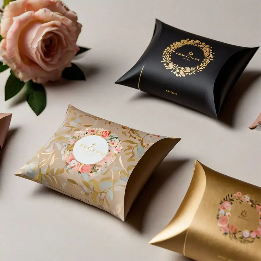 Stylish pillow boxes for retail packaging