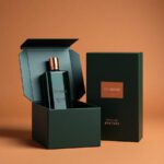 Premium printed cologne packaging