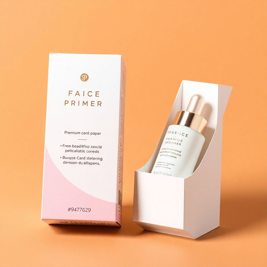 Custom printed Face Primer Boxes for cosmetics