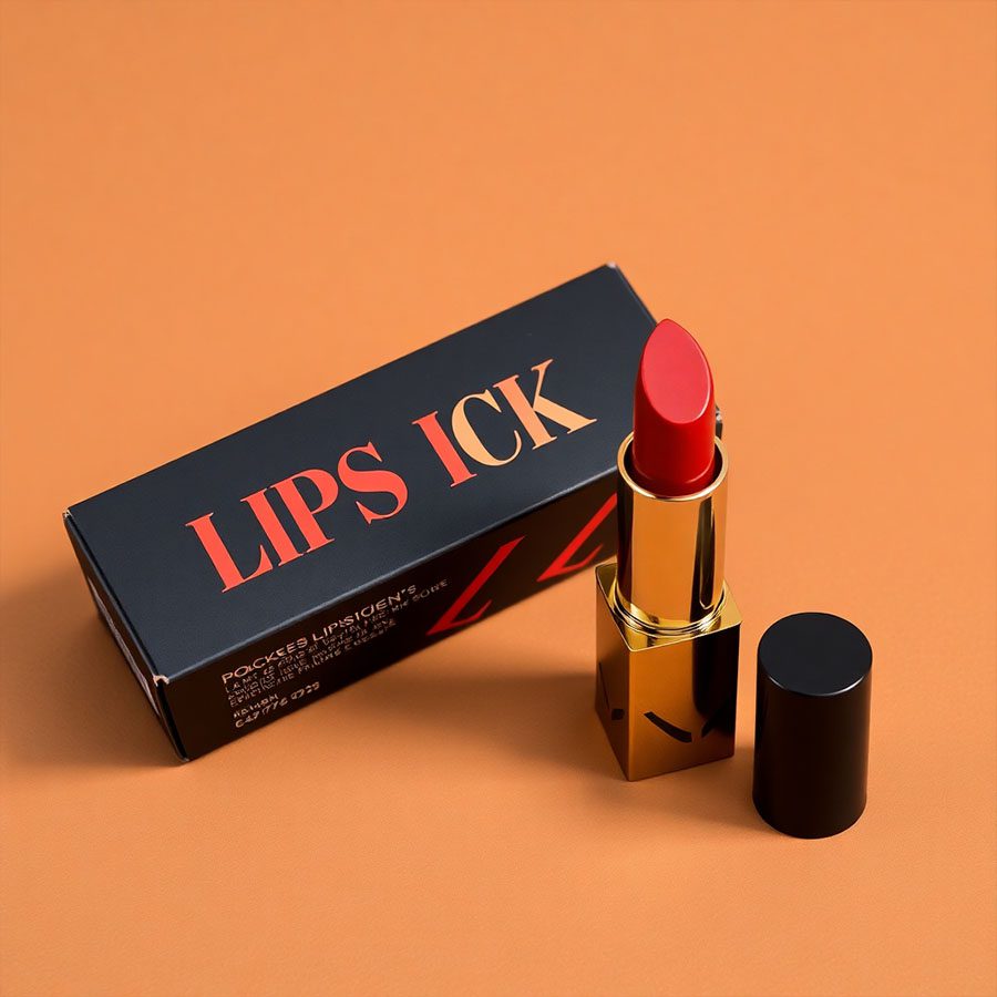 Elegant custom lipstick boxes with logo design
