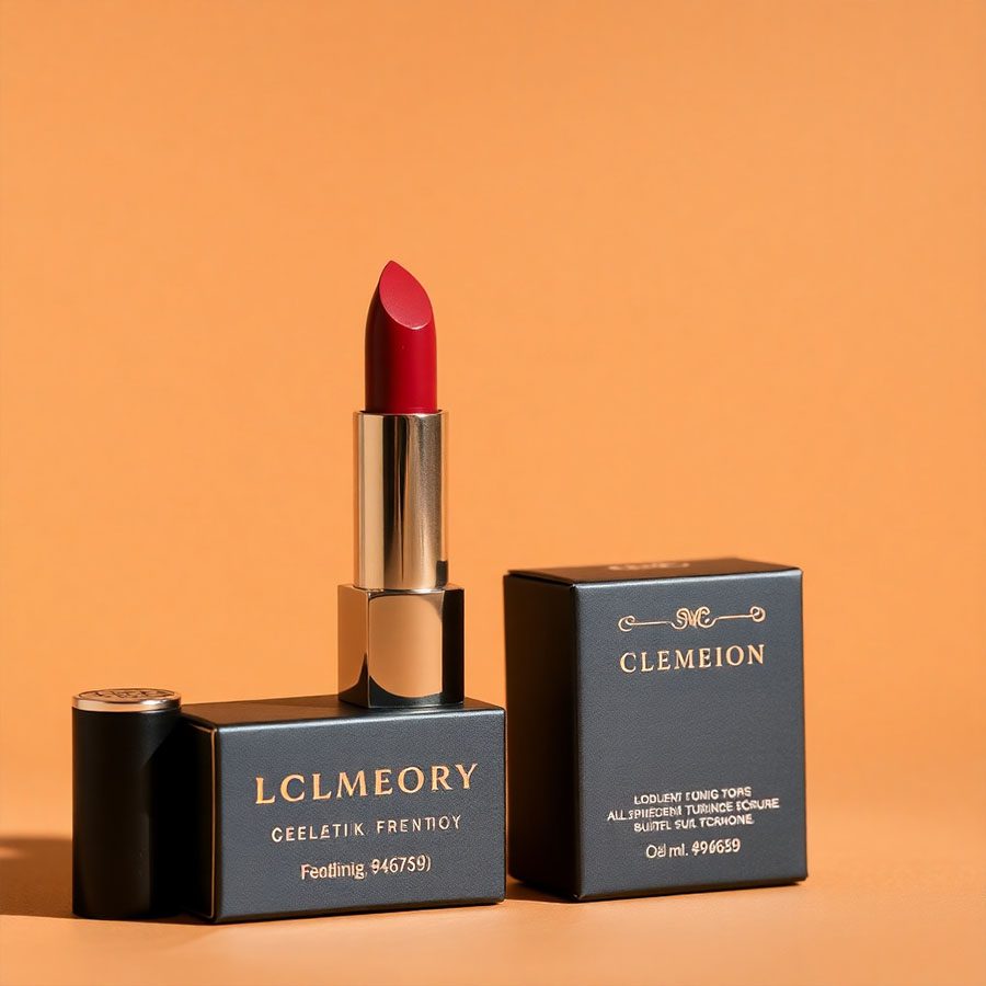 Sustainable kraft custom lipstick boxes