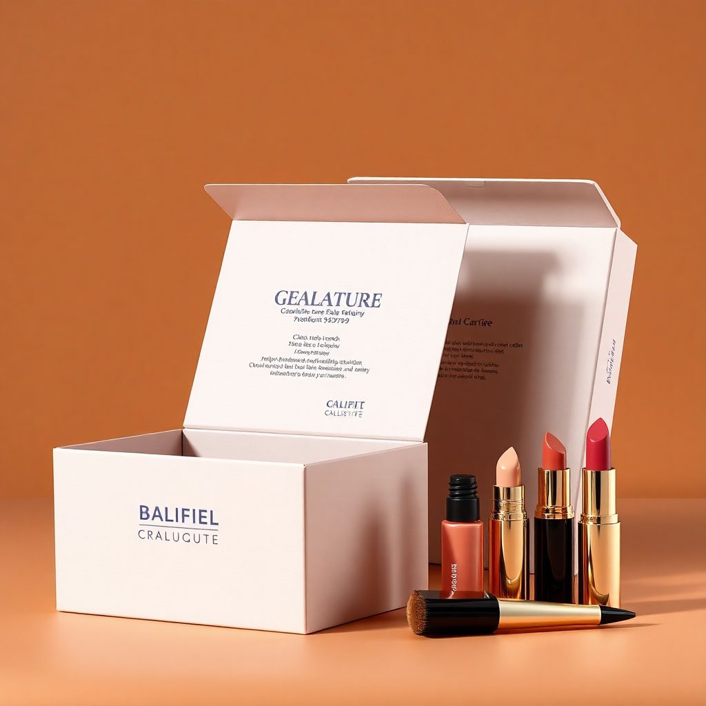 Durable and stylish cosmetic boxes for beauty items