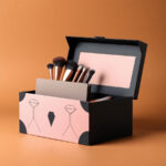 Custom printed Makeup Tool Boxes in pastel colors