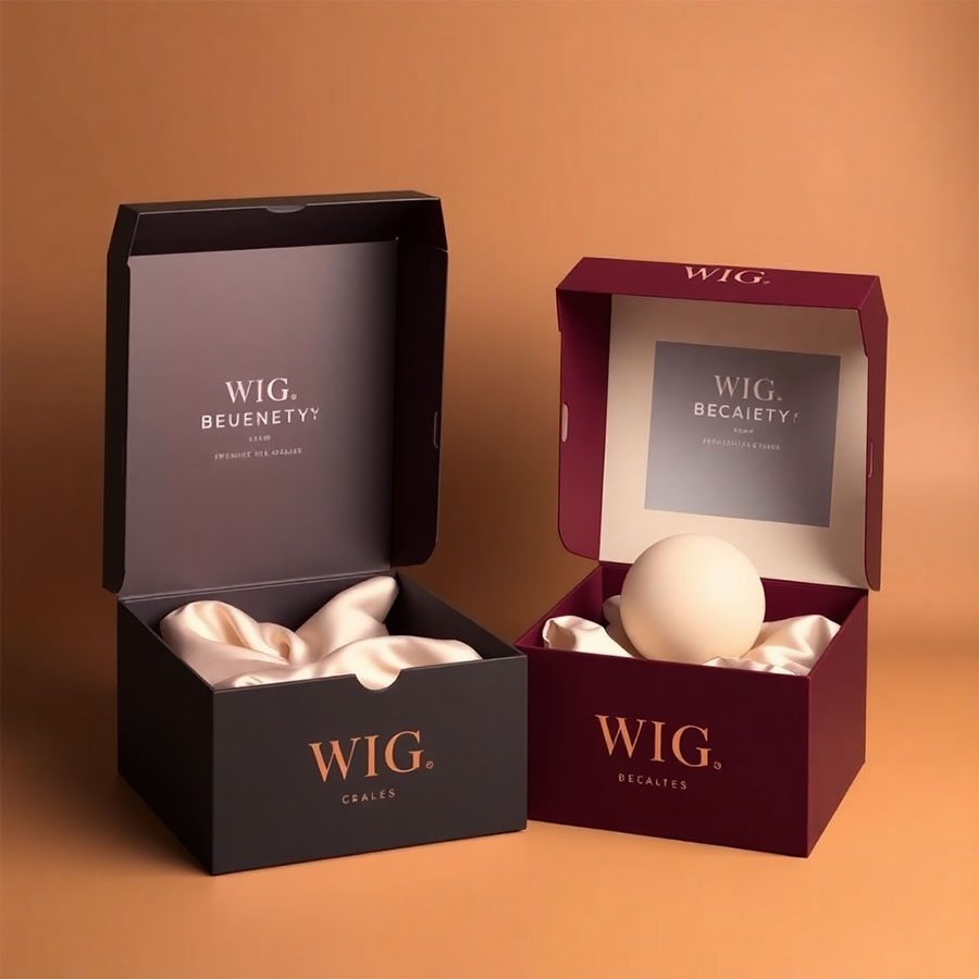 Premium wig packaging design